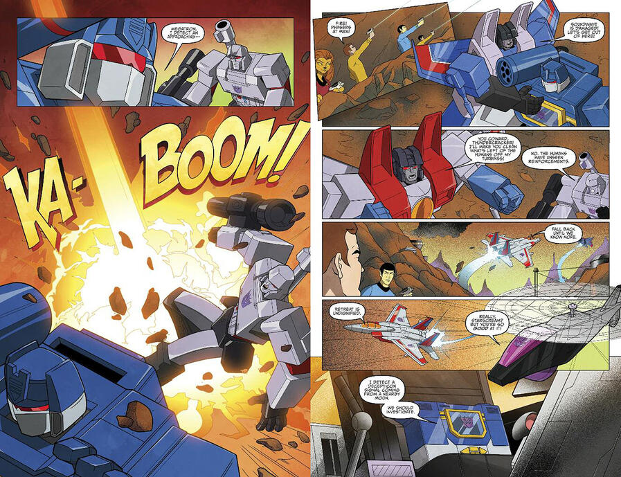 Star Trek vs Transformers Comic