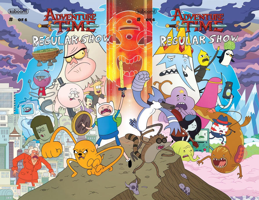 Adventure Time regular Show crossover