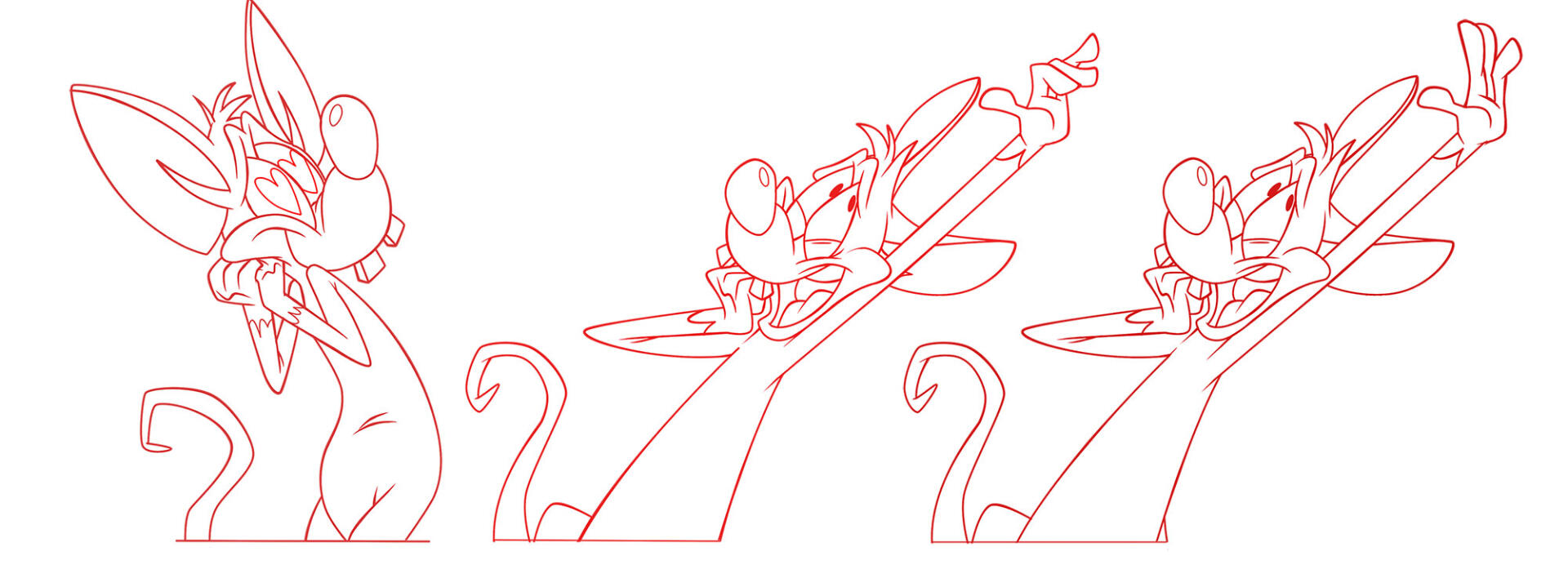 Pinky Character Layout